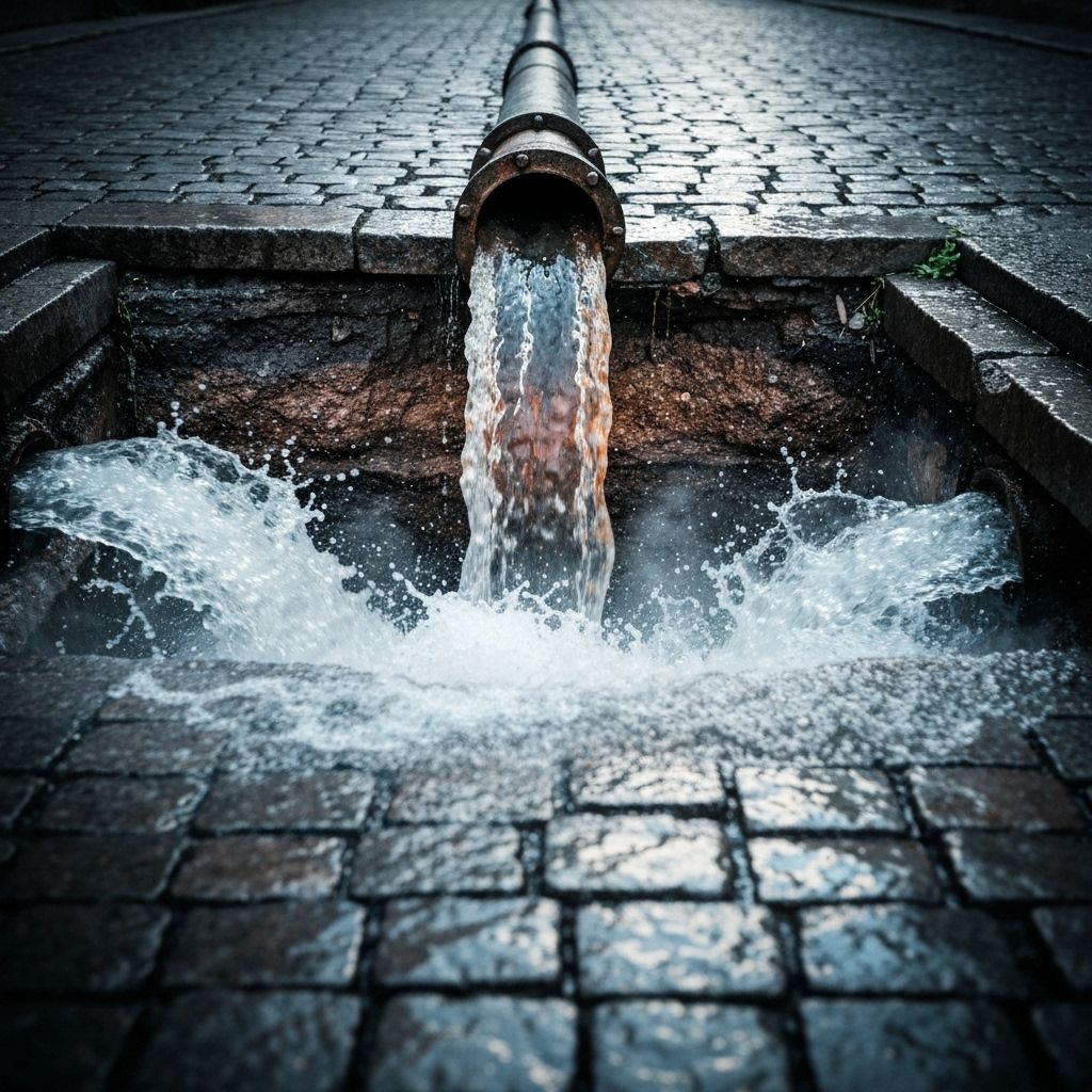 Is Your Water Main Leaking? 7 Signs to Watch For